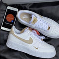 Air force blanco y beje