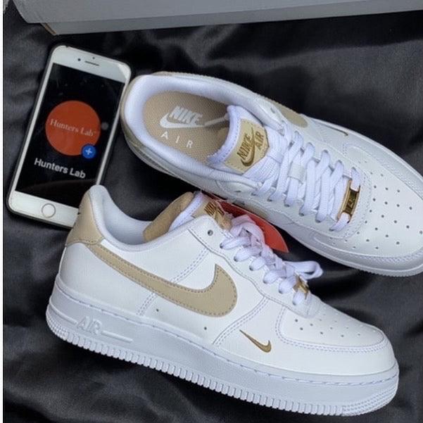 Air force blanco y beje