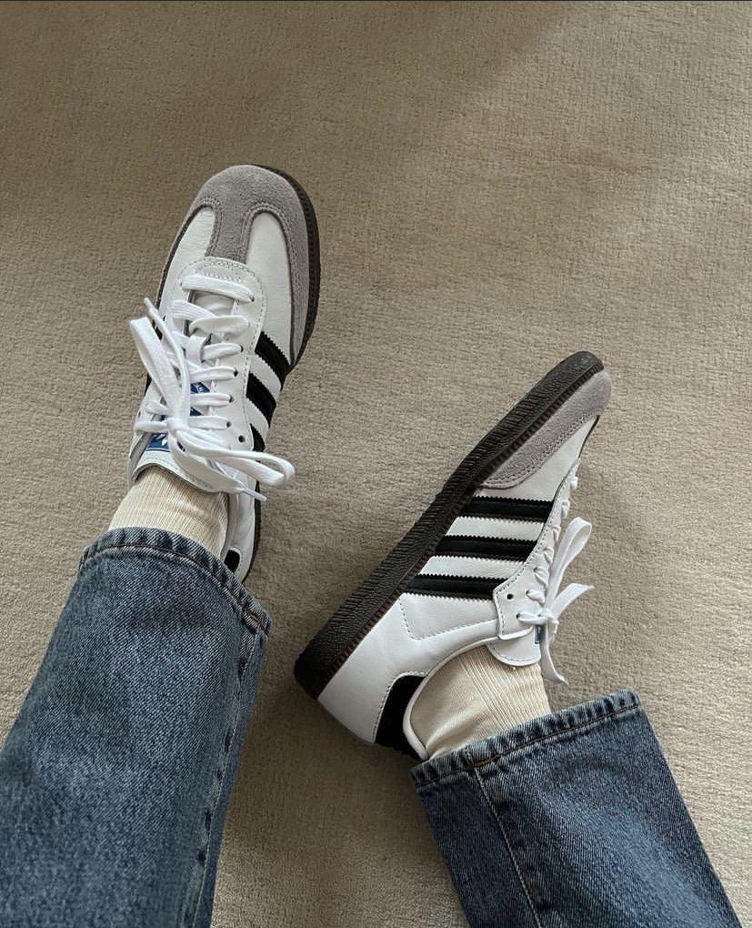 Adidas Samba OG Blancas y Negras