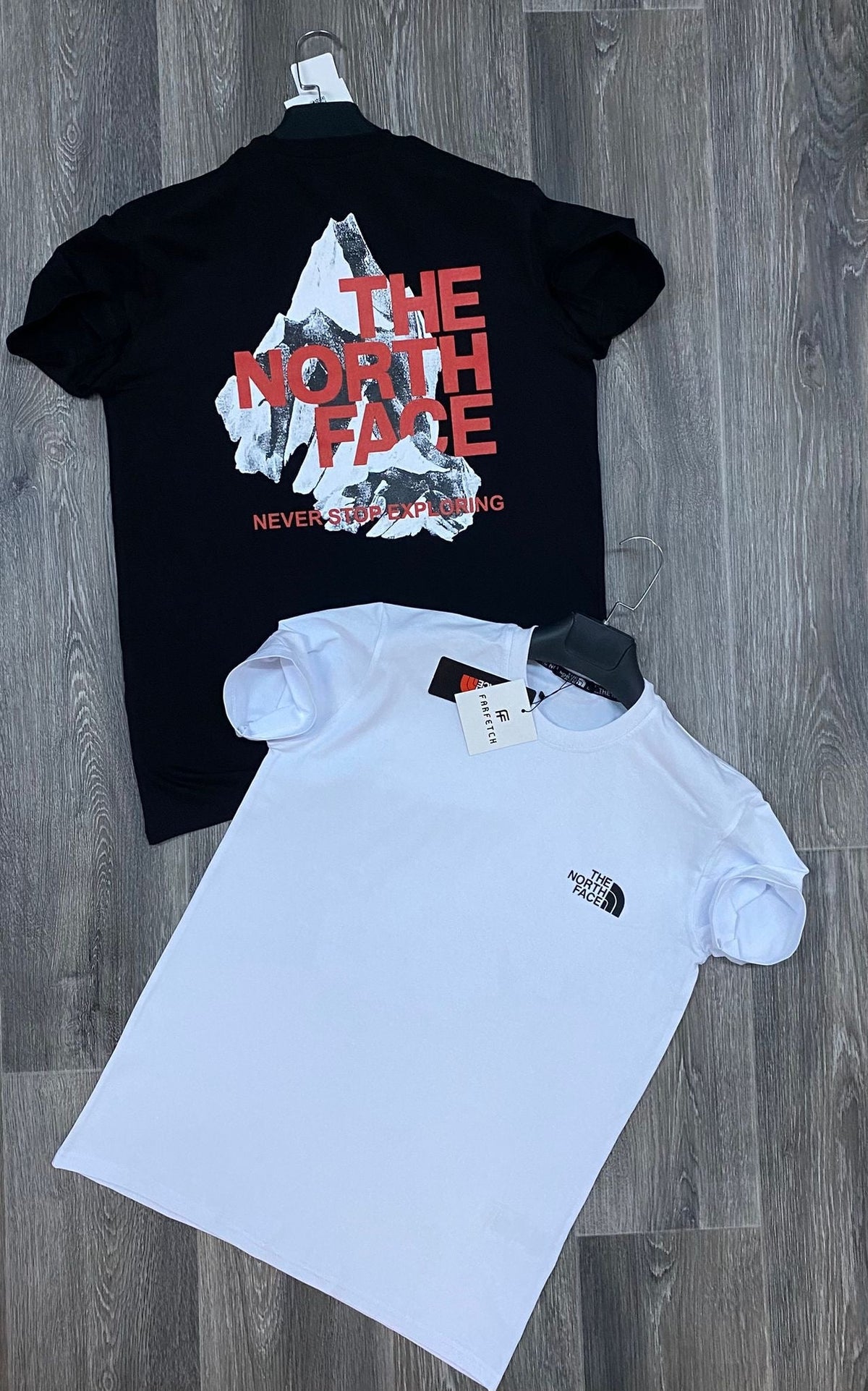 Tshirts North Face Blanco