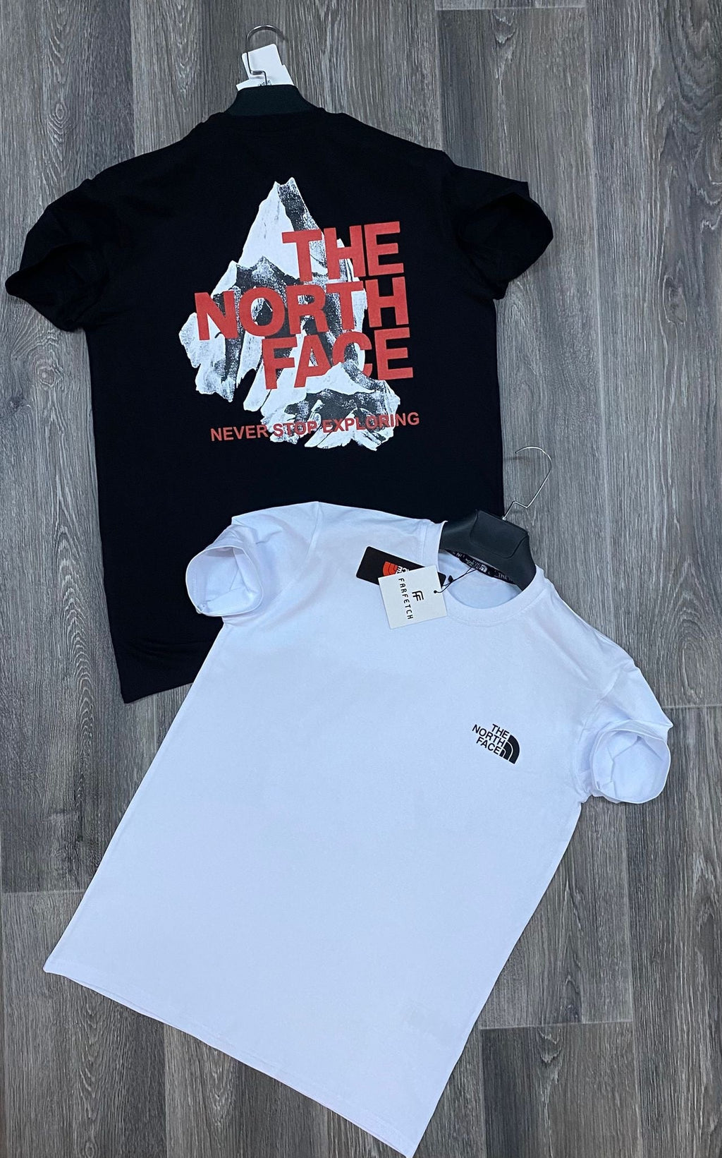 Tshirts North Face Negro