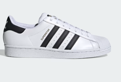 Adidas superstar blanco y negro