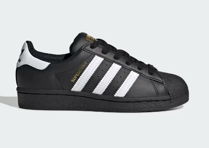Adidas superstar negro y blanco