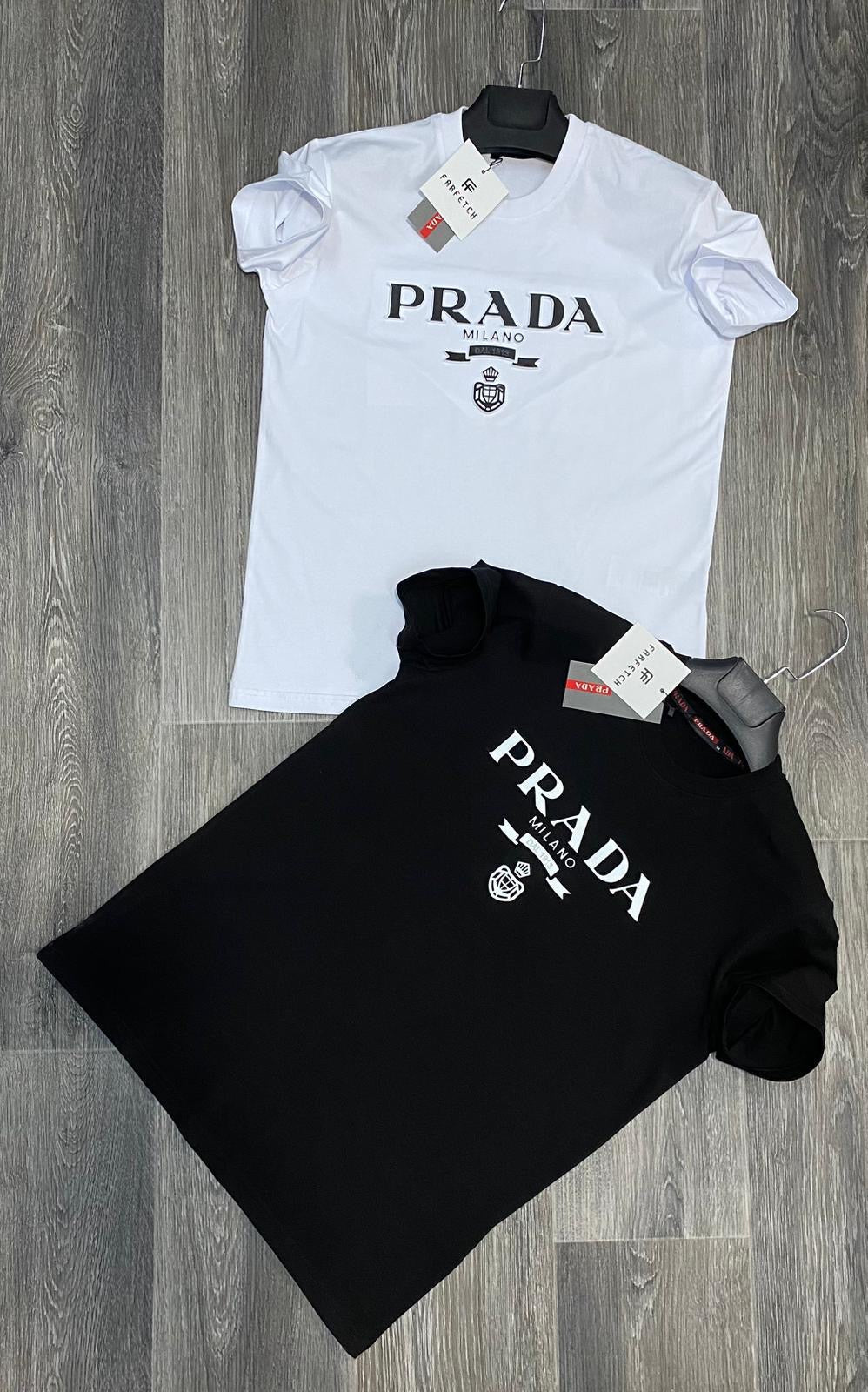 Tshirts Prada Blanco