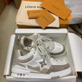 LV Skate Blanco y Bege