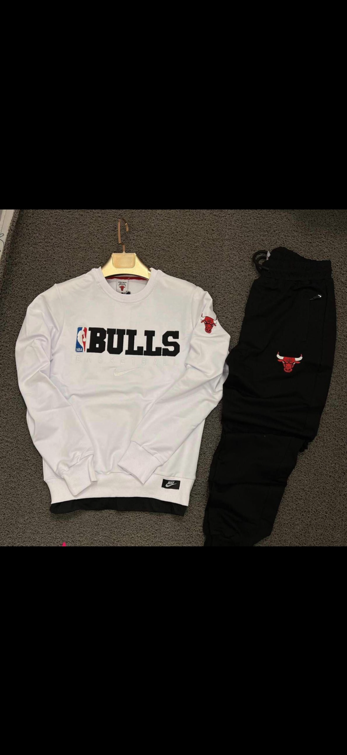Chandal Bulls Blanco y Negro