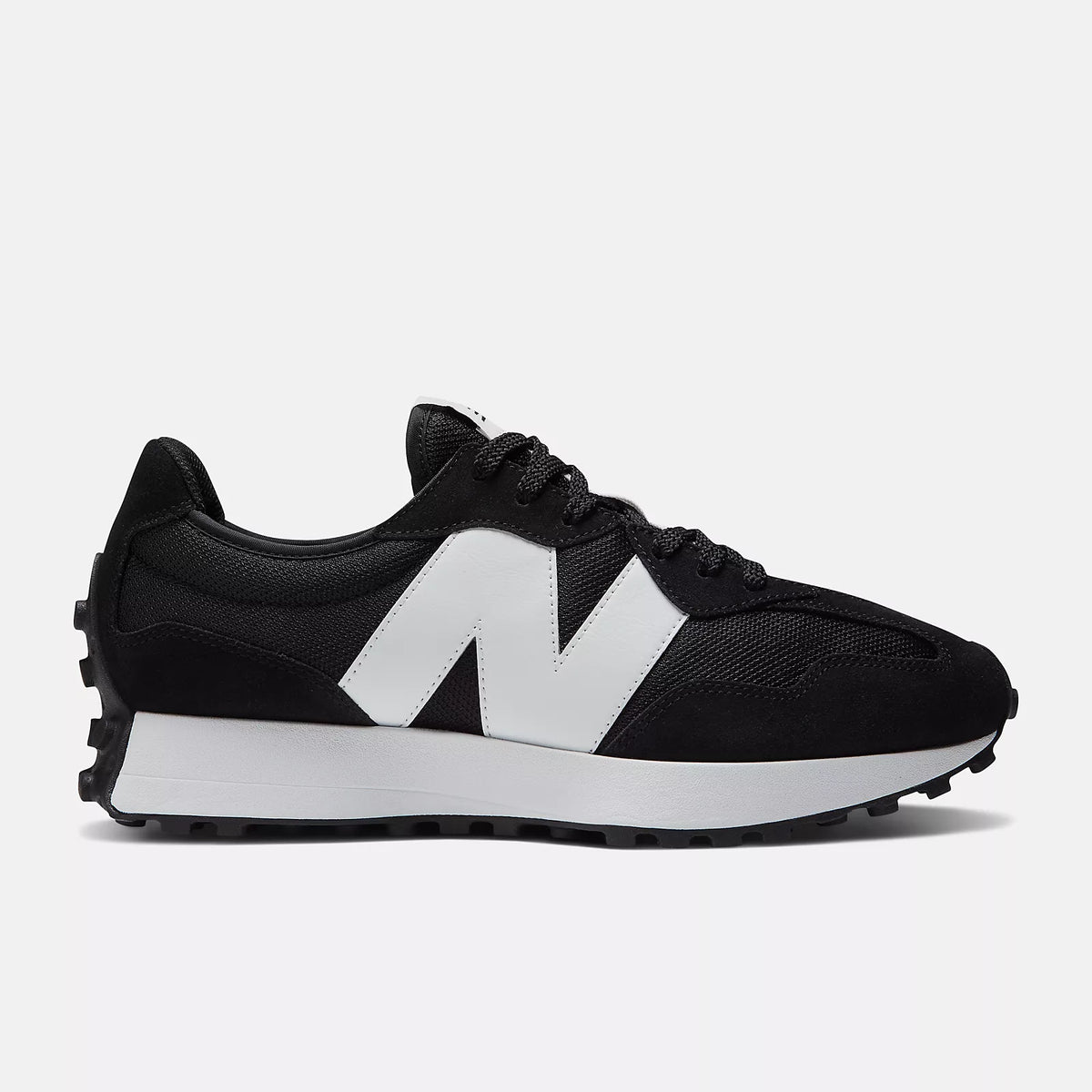 New balance 327 negras y blancas